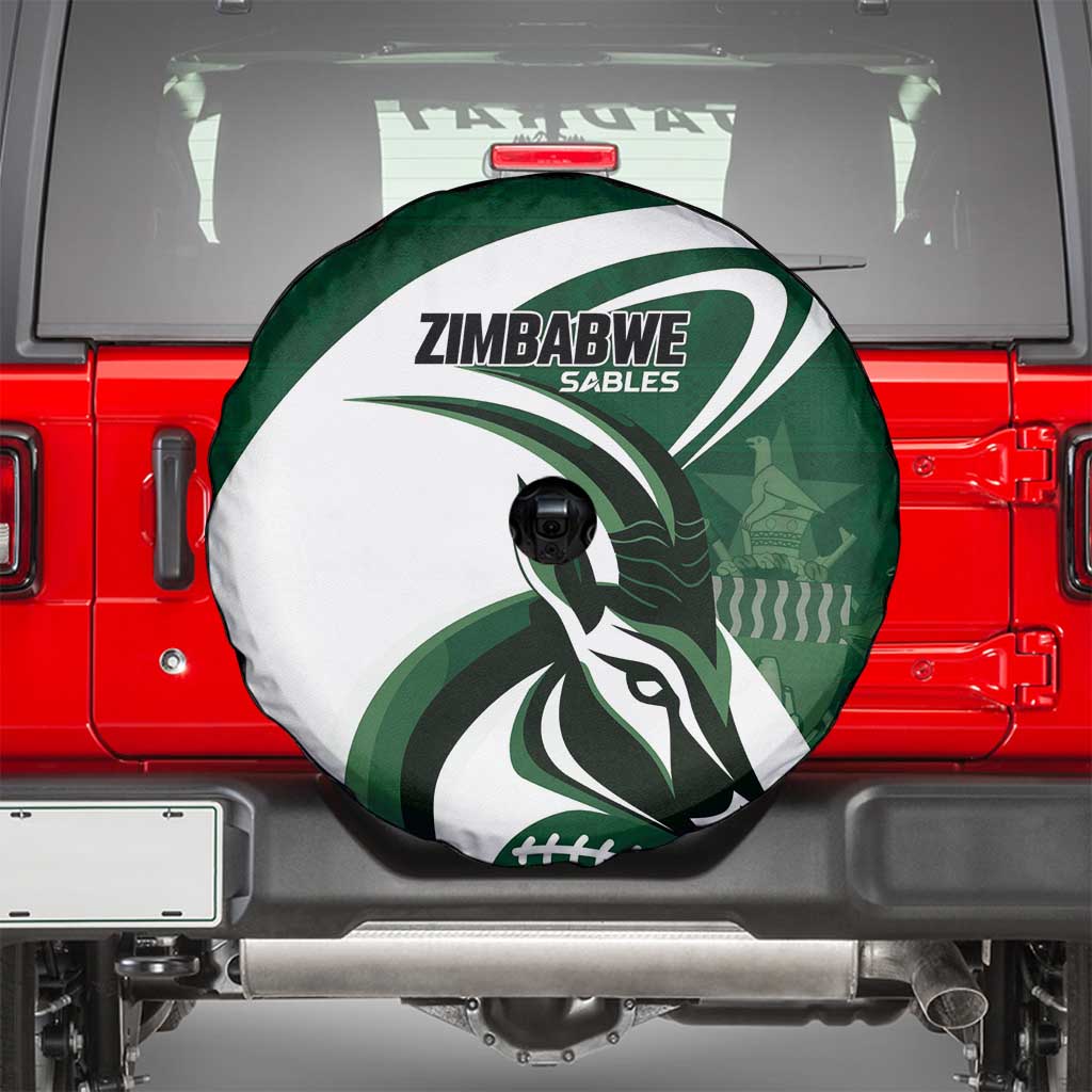 Rugby Zimbabwe Spare Tire Cover Sables Is The Champion LT01