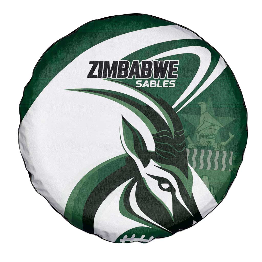 Rugby Zimbabwe Spare Tire Cover Sables Is The Champion LT01