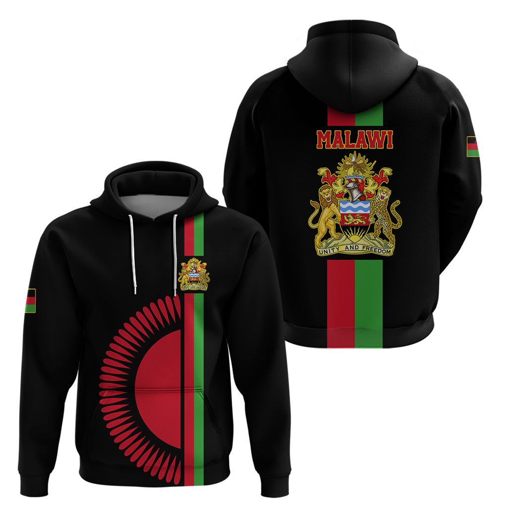 Malawi Hoodie With Coat Of Arms Flag Style LT01