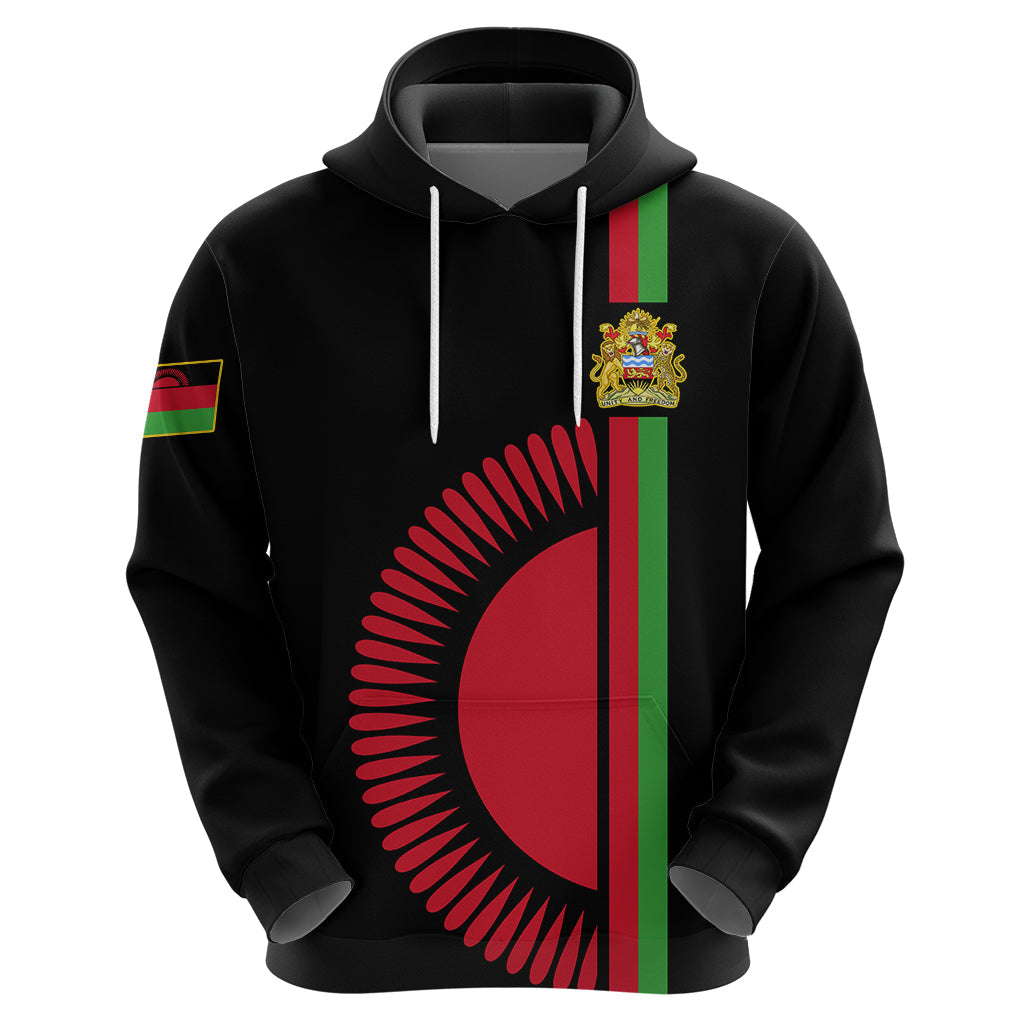 Malawi Hoodie With Coat Of Arms Flag Style LT01