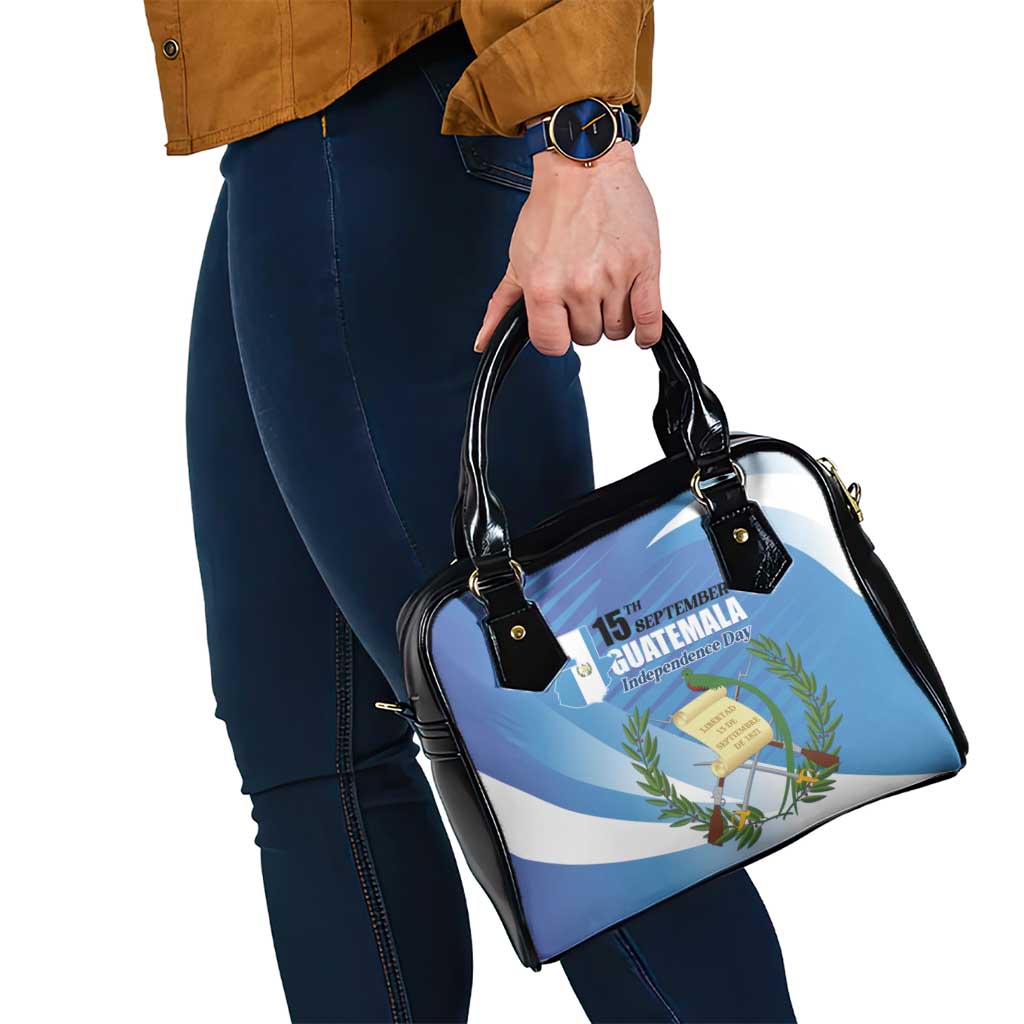 Guatemala Independence Day 1821 Shoulder Handbag Libre crezca fecundo LT01