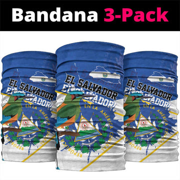 El Salvador Independence Day 1821 Neck Gaiter LT01