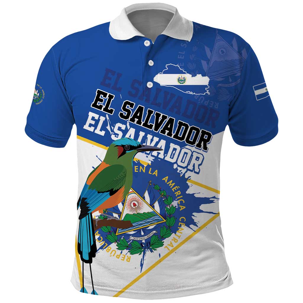 El Salvador Independence Day 1821 Polo Shirt LT01