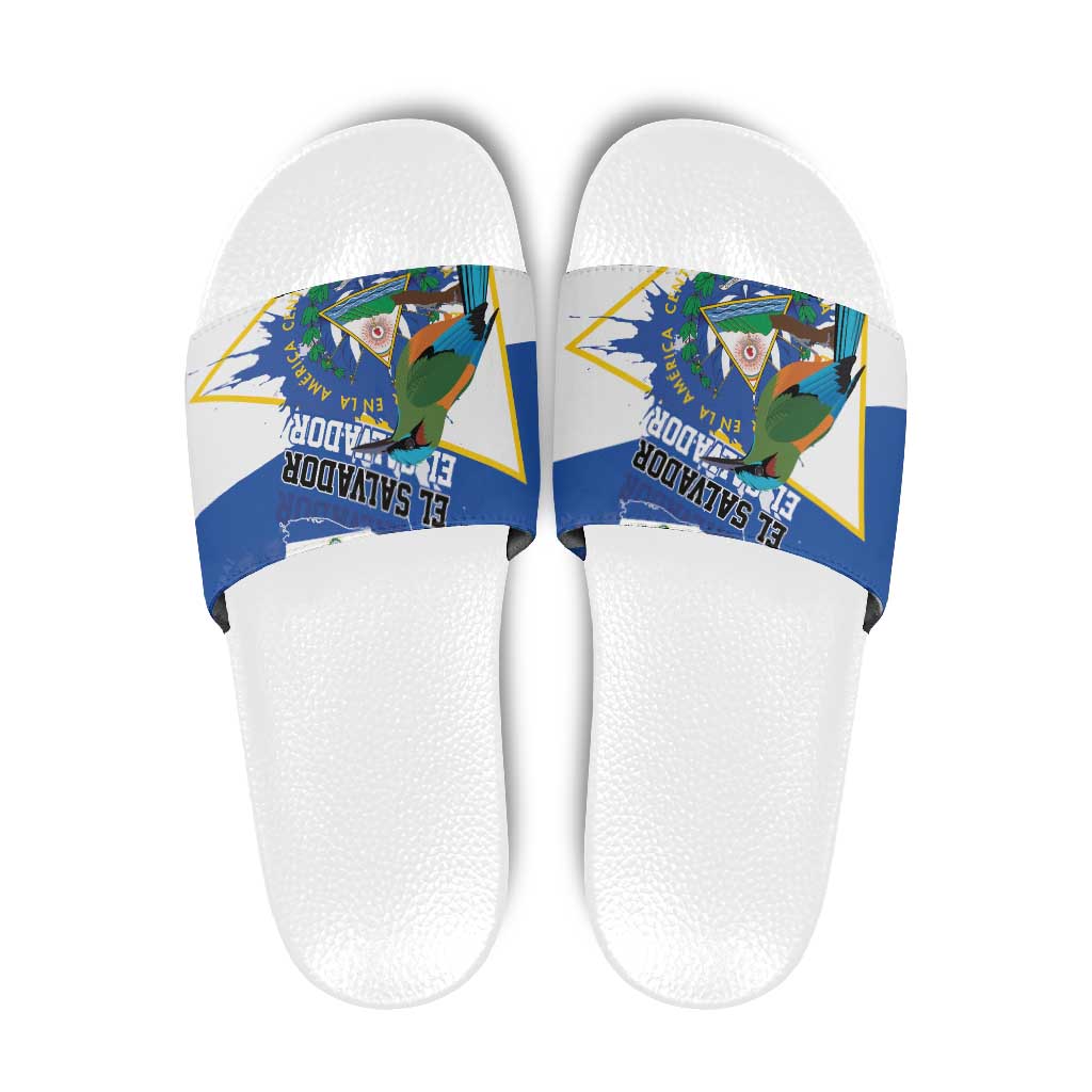 El Salvador Independence Day 1821 Slide Sandals LT01