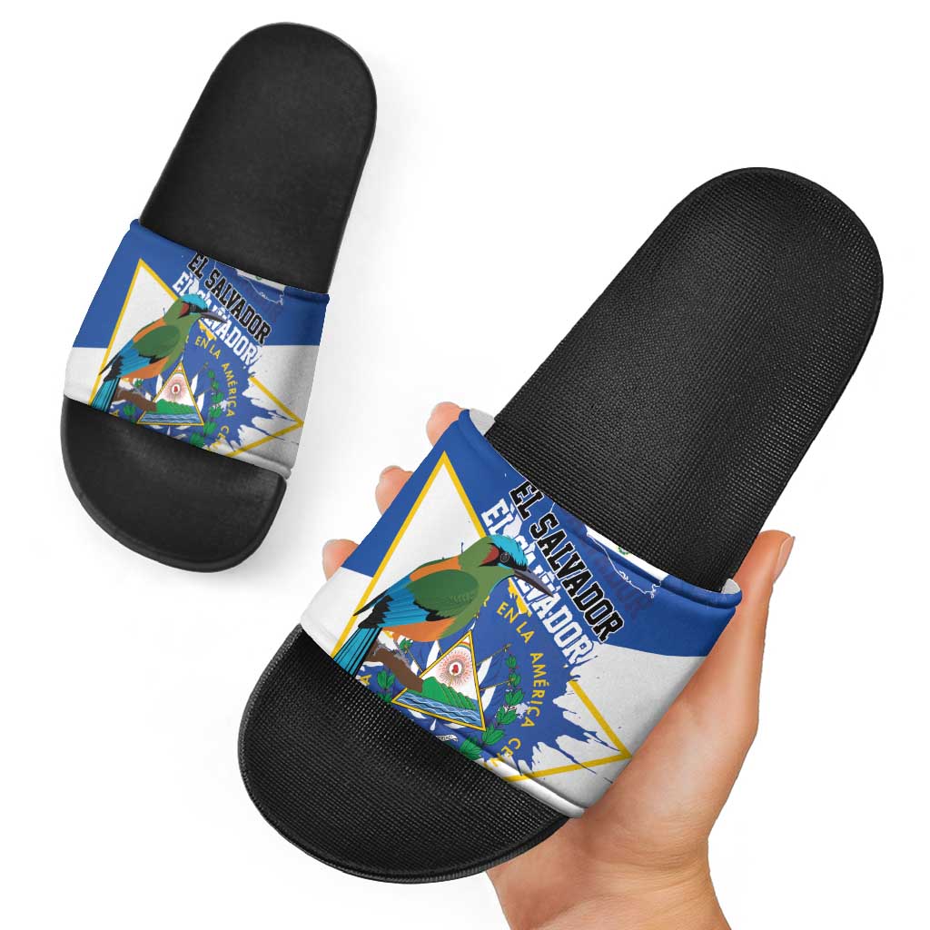 El Salvador Independence Day 1821 Slide Sandals LT01