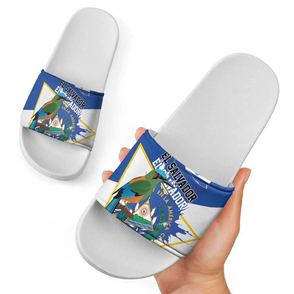 El Salvador Independence Day 1821 Slide Sandals LT01