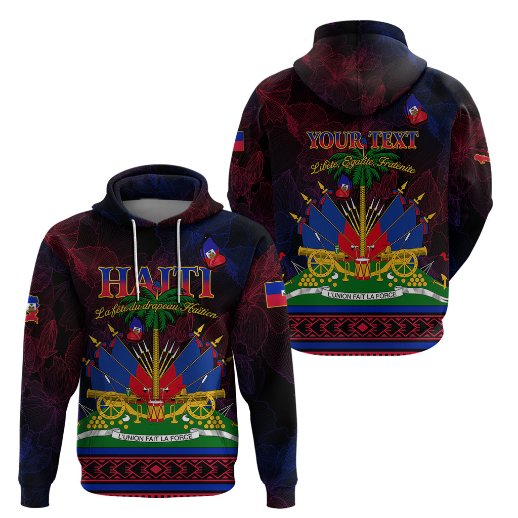 Haitian Flag Day Hoodie La fete du drapeau Haitien LT01