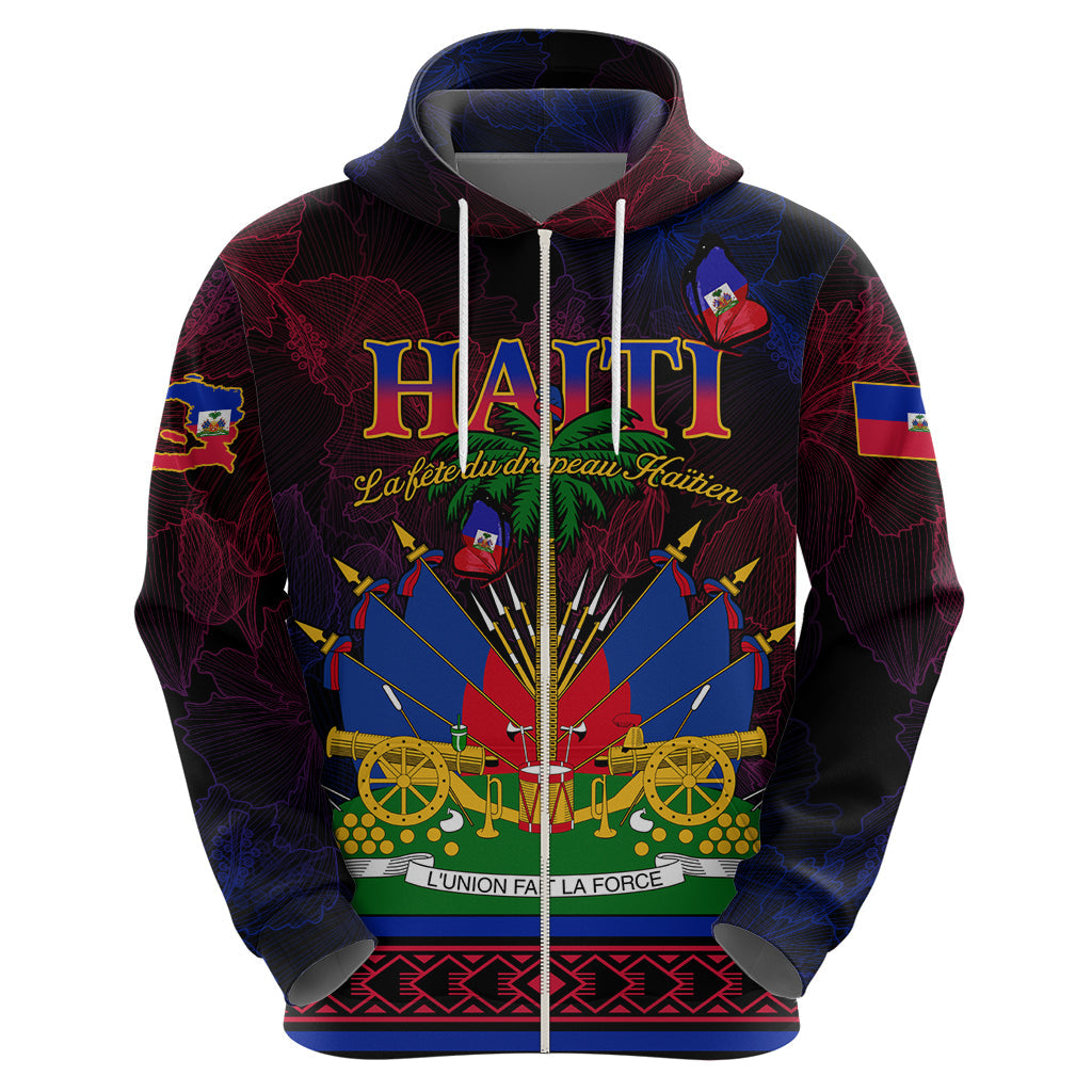 Haitian Flag Day Hoodie La fete du drapeau Haitien LT01