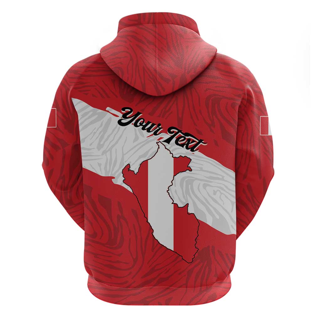 Personalized Peru Hoodie Piruw Ripuwlika Flag Stylized LT01
