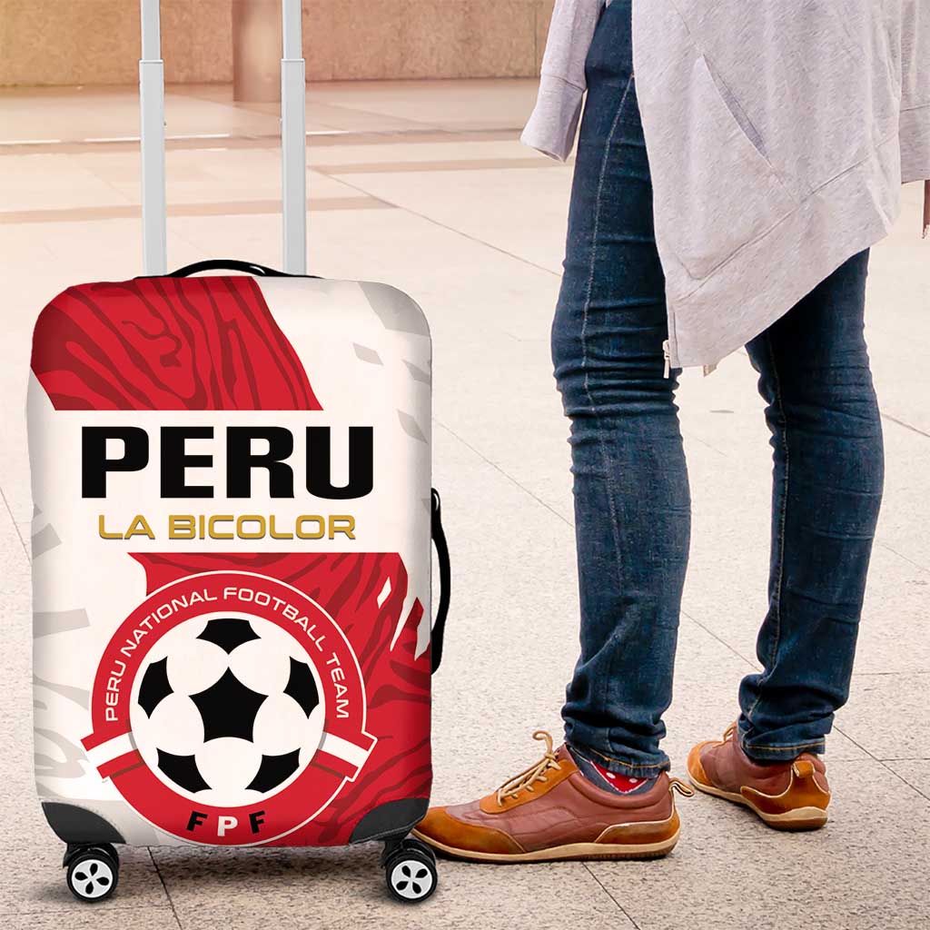 Football Peru Luggage Cover La Bicolor Go Champions LT01