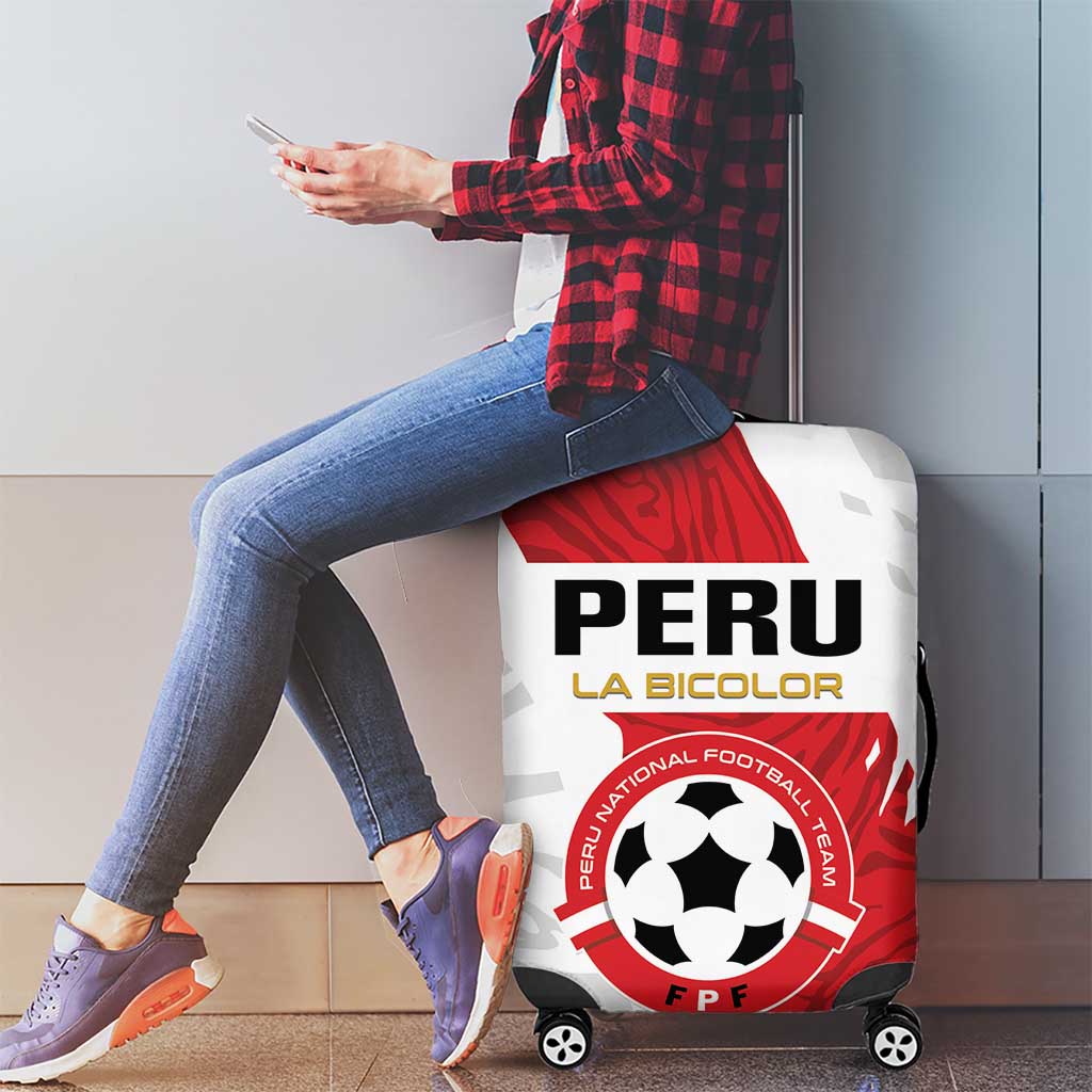 Football Peru Luggage Cover La Bicolor Go Champions LT01