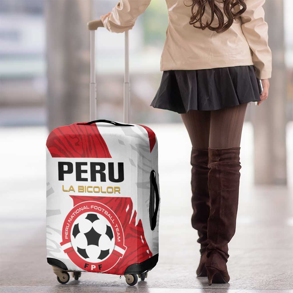 Football Peru Luggage Cover La Bicolor Go Champions LT01