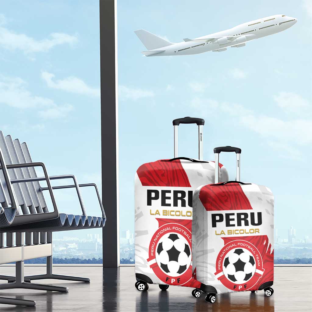 Football Peru Luggage Cover La Bicolor Go Champions LT01
