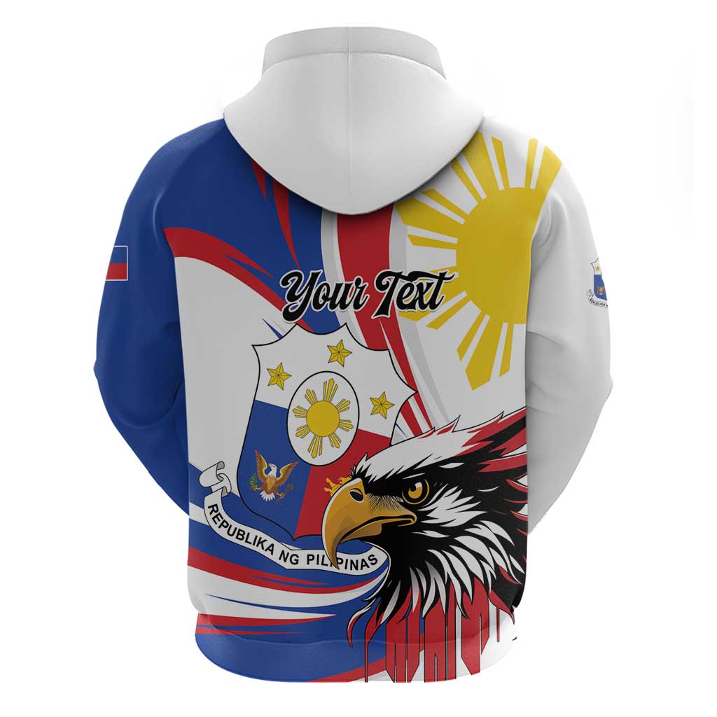 Personalized Philippines Eagle Hoodie Republika ng Pilipinas LT01