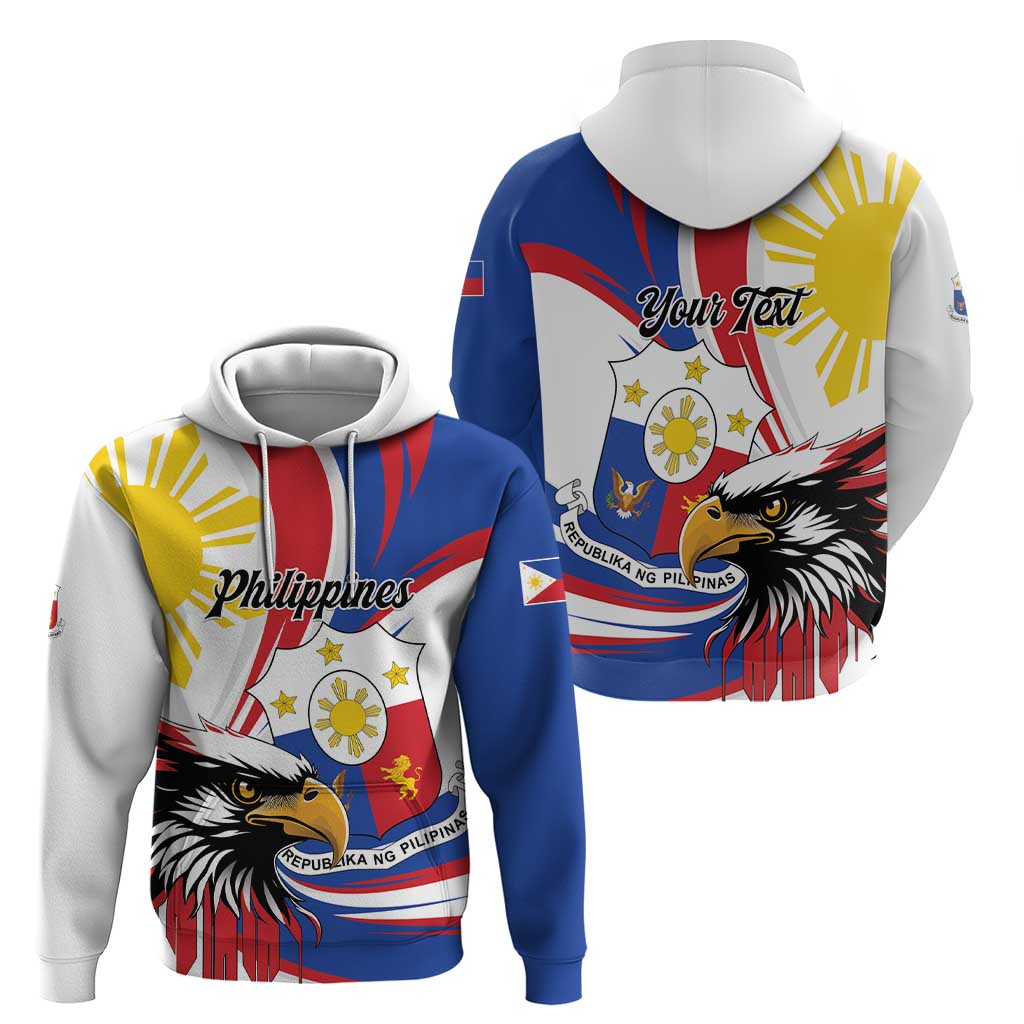 Personalized Philippines Eagle Hoodie Republika ng Pilipinas LT01