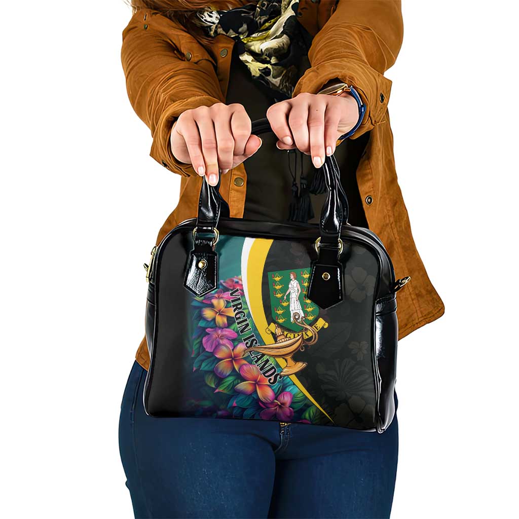 British Virgin Islands Tropical Shoulder Handbag Curve Style LT01