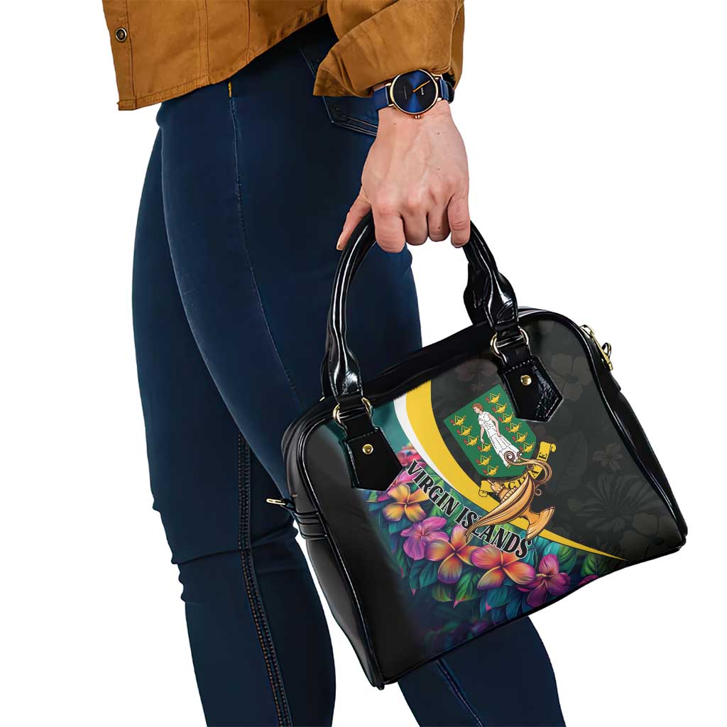 British Virgin Islands Tropical Shoulder Handbag Curve Style LT01