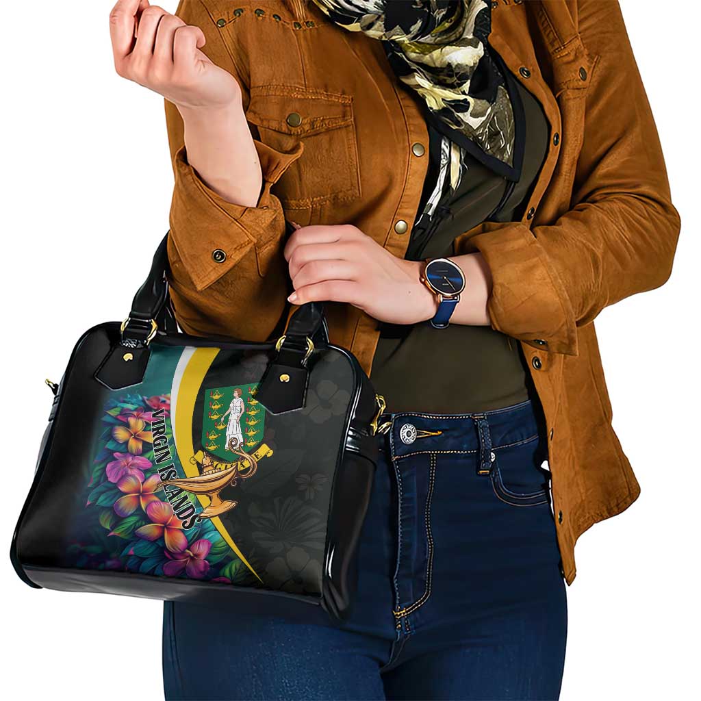 British Virgin Islands Tropical Shoulder Handbag Curve Style LT01