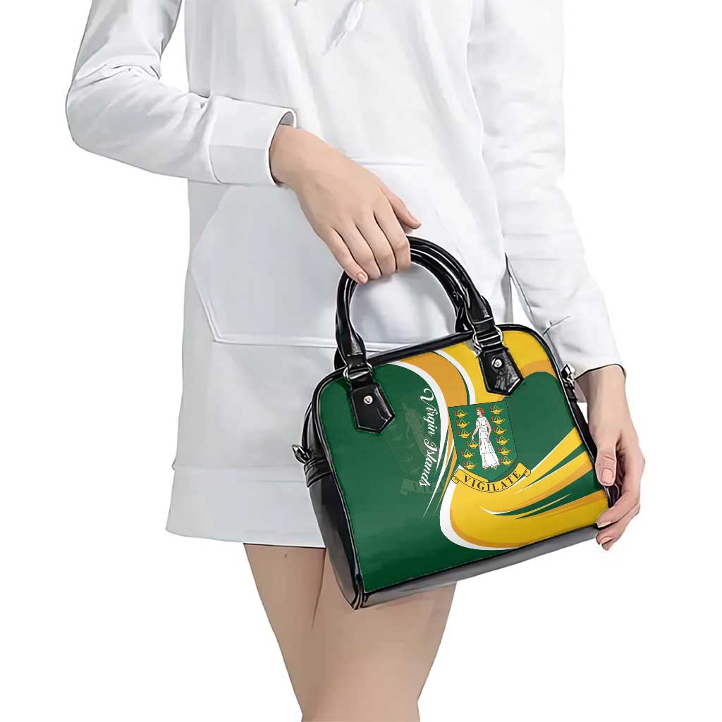 British Virgin Islands Shoulder Handbag Vigilate Flag Color LT01