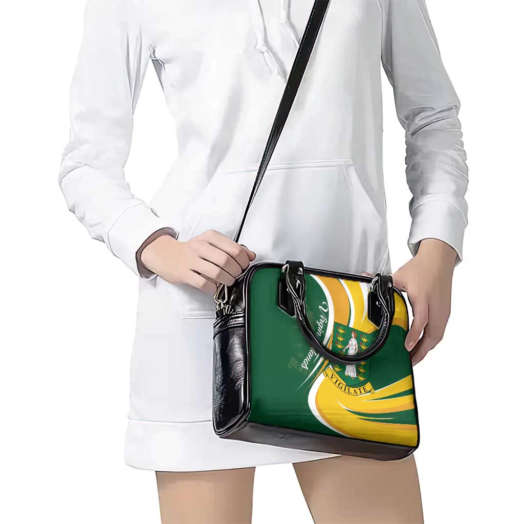 British Virgin Islands Shoulder Handbag Vigilate Flag Color LT01