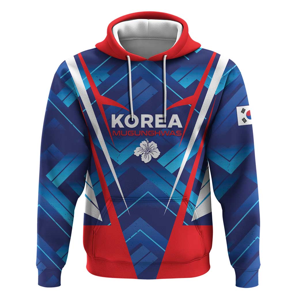 Custom Korea Rugby Hoodie Mugunghwas Go Champions LT01