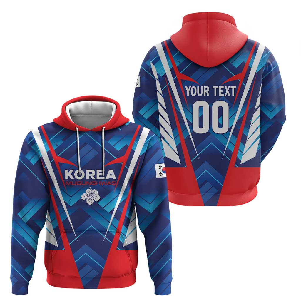 Custom Korea Rugby Hoodie Mugunghwas Go Champions LT01