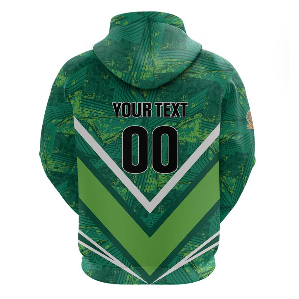 Custom Sri Lanka Rugby Hoodie Tuskers Go Champions LT01