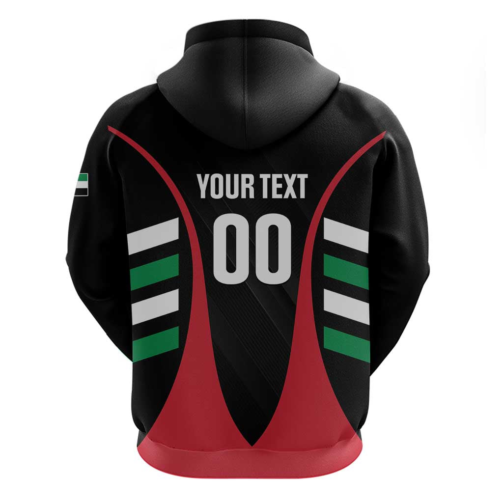 Custom United Arab Emirates Rugby Hoodie UAE Go Champions LT01