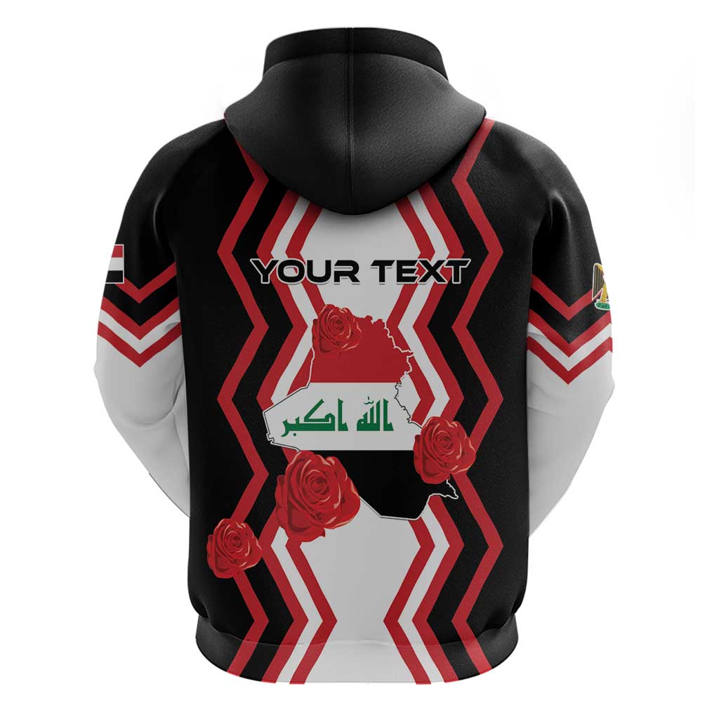 Personalized Iraq Independence Day Hoodie Dove Carrying Flag LT01