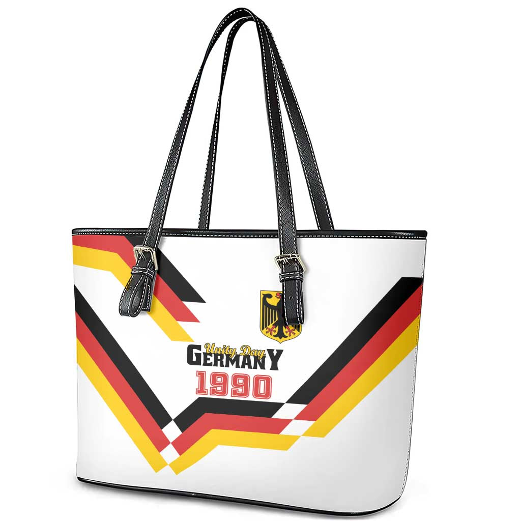 Germany Unity Day 1990 Edition Leather Tote Bag Unique Style LT01
