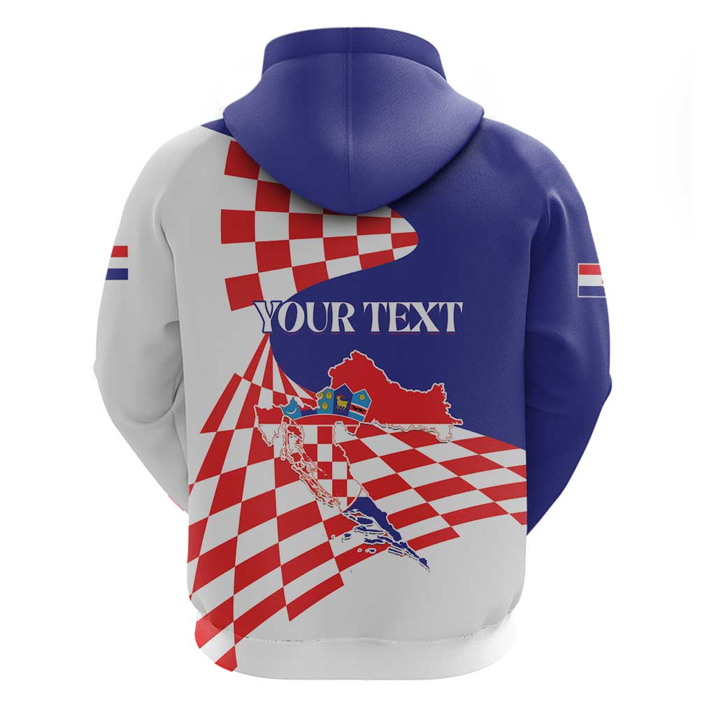Personalized Croatia Independence Day 1991 Hoodie Sretan Dan neovisnosti Hrvatske LT01