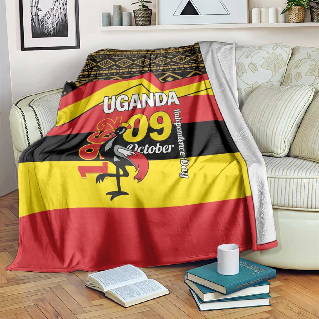 Uganda Blanket African Pattern - Independence Day 1962 LT01