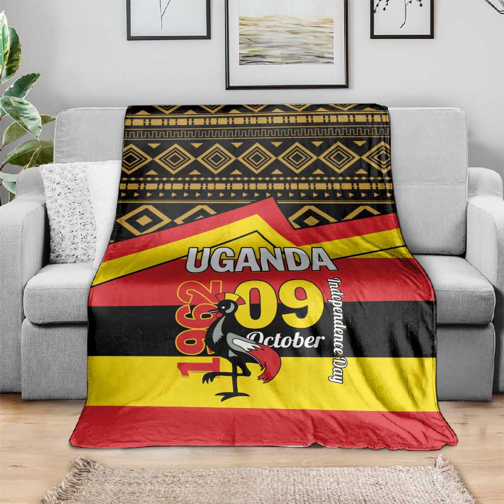Uganda Blanket African Pattern - Independence Day 1962 LT01