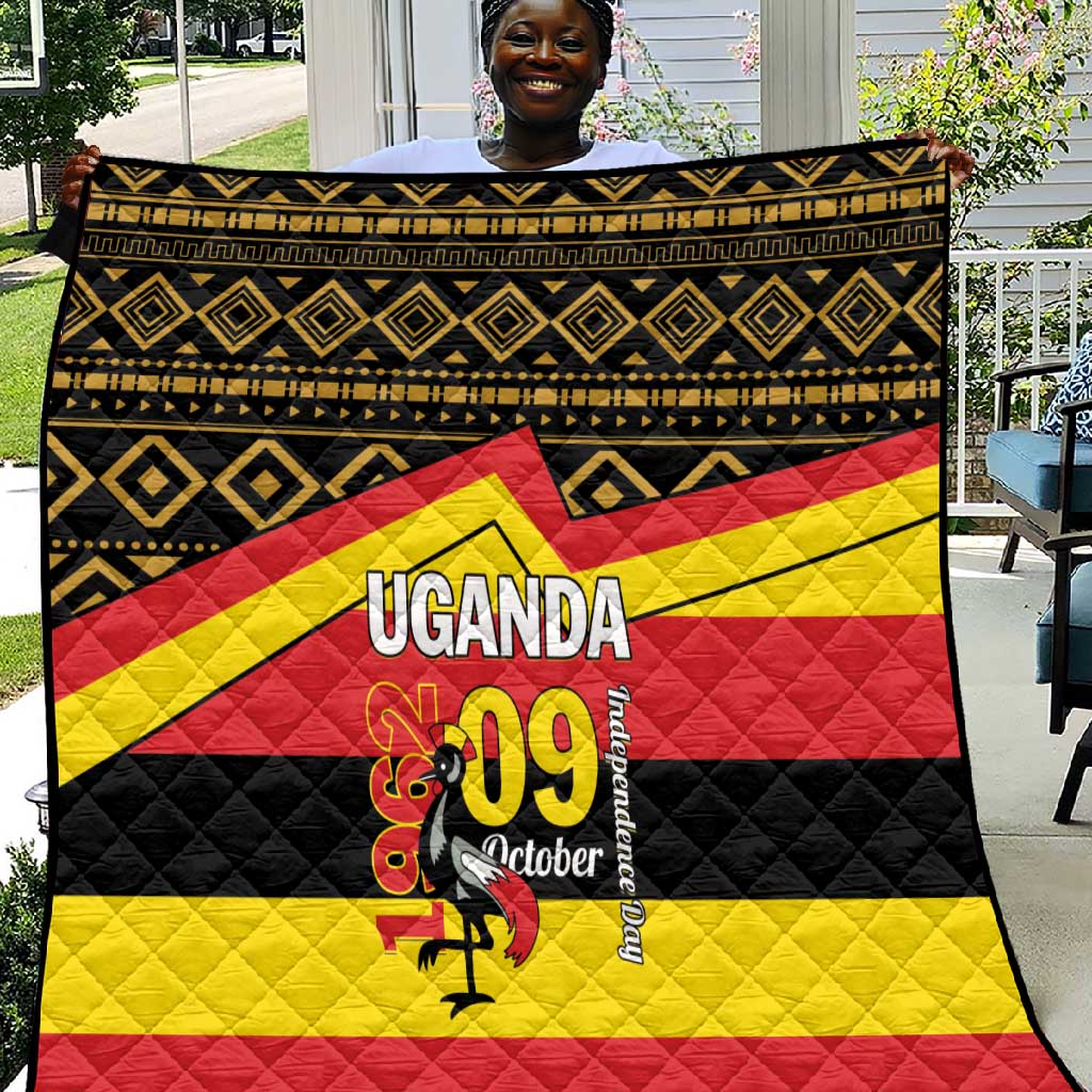 Uganda Quilt African Pattern - Independence Day 1962 LT01