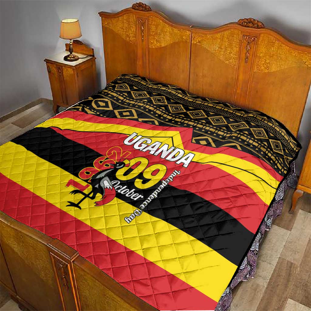 Uganda Quilt African Pattern - Independence Day 1962 LT01
