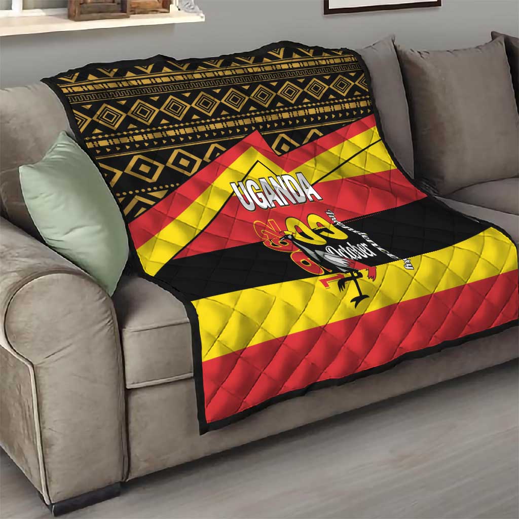 Uganda Quilt African Pattern - Independence Day 1962 LT01