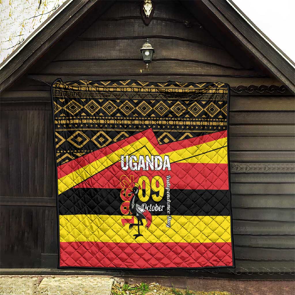 Uganda Quilt African Pattern - Independence Day 1962 LT01