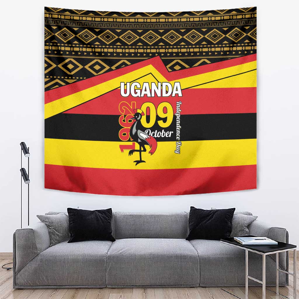 Uganda Tapestry African Pattern - Independence Day 1962 LT01