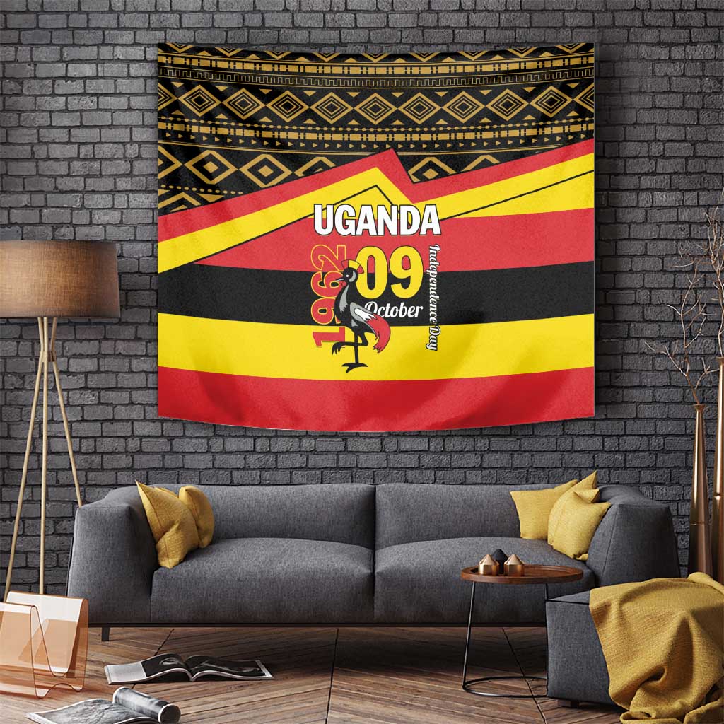 Uganda Tapestry African Pattern - Independence Day 1962 LT01