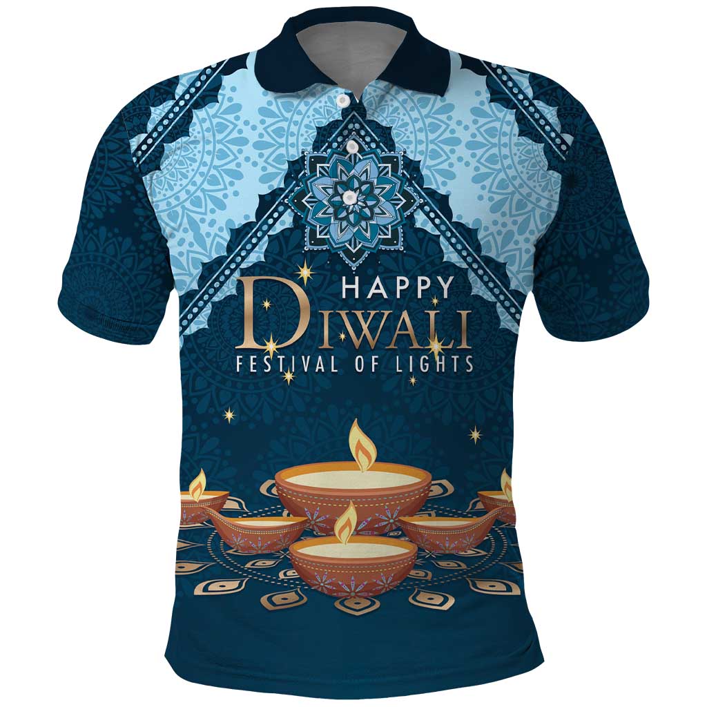 Personalized Diwali Polo Shirt Festival of Lights LT01