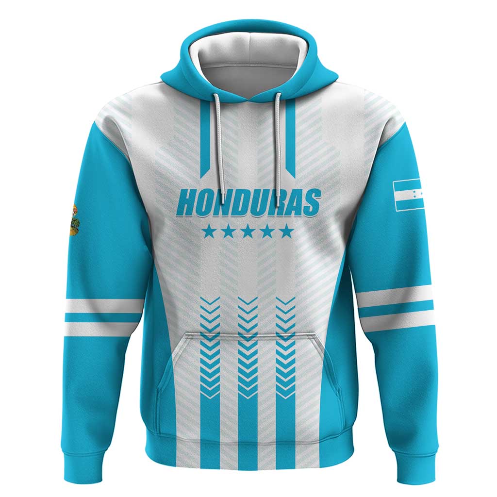 Custom Honduras Football Hoodie Vamos Los Catrachos LT01