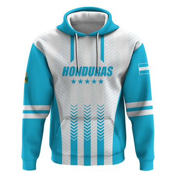 Custom Honduras Football Hoodie Vamos Los Catrachos LT01