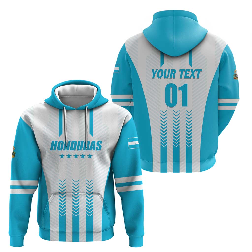 Custom Honduras Football Hoodie Vamos Los Catrachos LT01