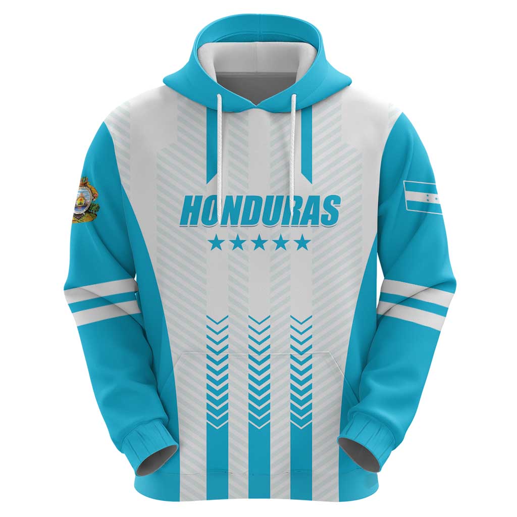 Custom Honduras Football Hoodie Vamos Los Catrachos LT01