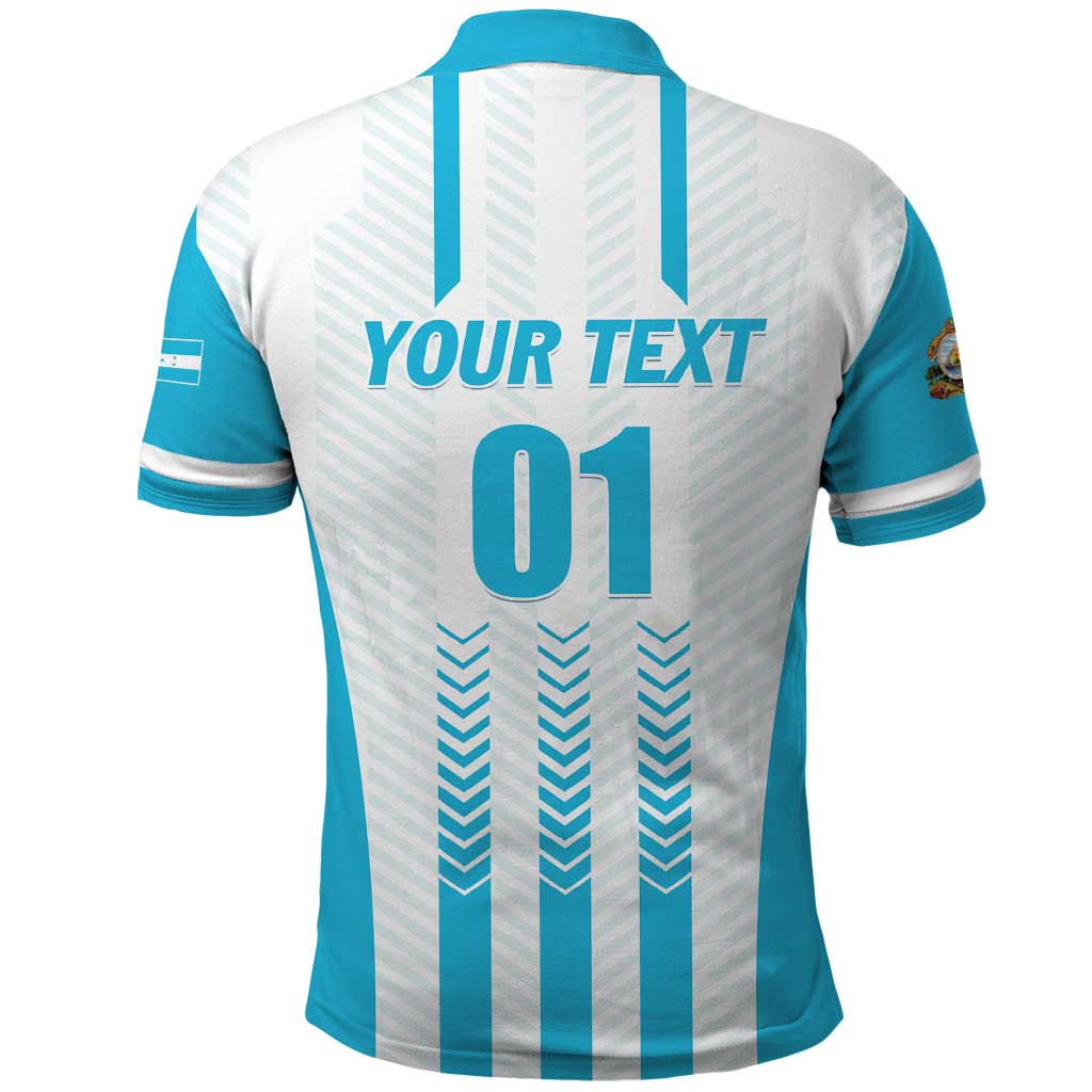 Custom Honduras Football Polo Shirt Vamos Los Catrachos LT01