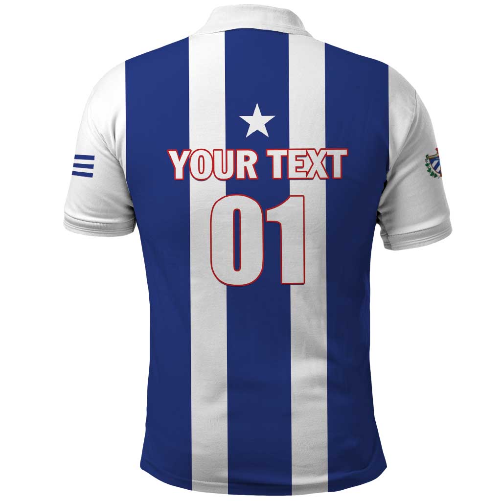 Custom Cuba Football Polo Shirt Los Leones del Caribe LT01