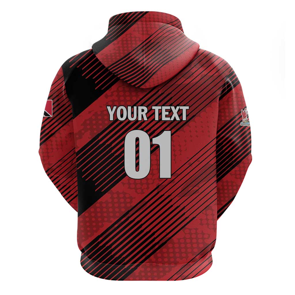 Custom Trinidad and Tobago Football Hoodie Soca Warriors In My Heart LT01