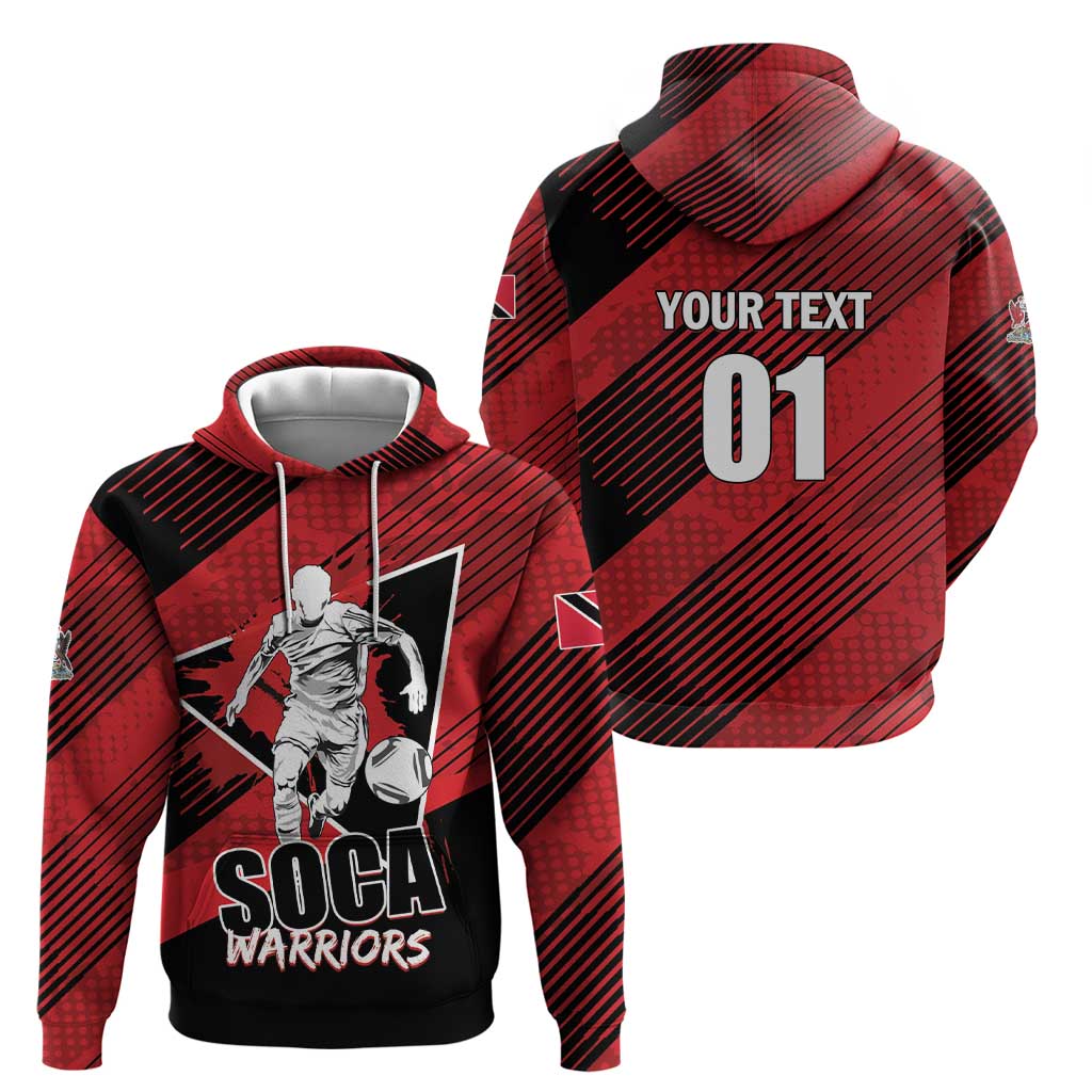 Custom Trinidad and Tobago Football Hoodie Soca Warriors In My Heart LT01