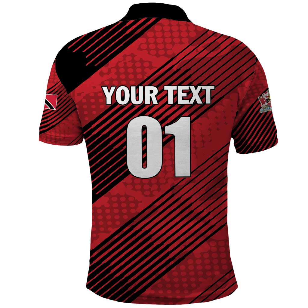 Custom Trinidad and Tobago Football Polo Shirt Soca Warriors In My Heart LT01