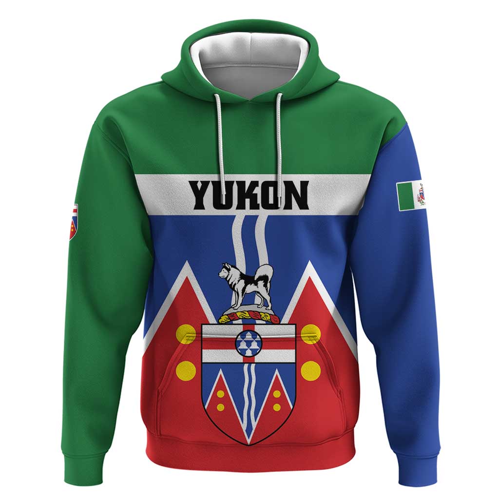 Personalized Canada Yukon Territories Hoodie Larger Than Life LT01